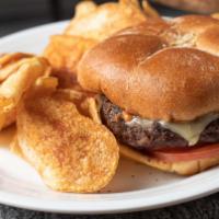 Cheeseburger · Our classic burger with your choice of cheddar, jack, monterey jock, swiss or american chees...