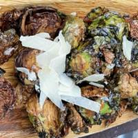 Thai Brussel Sprouts · Vegetarian. Fried brussels, Thai chili, Parmesan cheese.