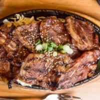 A. Gal Bi · Popular Item. Beef short ribs in Korean bbq style.
