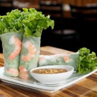 Fresh Salad Roll · Popular menu item. Gluten-free. Vermicelli noodles, carrots, bean sprouts, lettuce and basil...