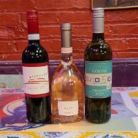 Dealer'S Choice · Pick any three of our featured wines.   The Red, The  White. and the Rose