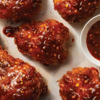 Mala Hot · Hot. Fried chicken sautéed with extraordinarily spicy sauce.