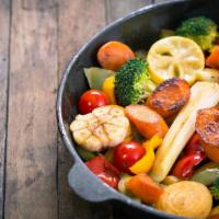 The Vegetable Bowl · A healthy and delicious roasted vegetable bowl!