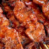 Mas Bet Ko Toh! (Pork Bbq) · Tray 30 pieces  Tambayan pork BBQ skewers