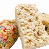 Chewy Rice Krispy Treats · Our soft and chewy rice krispy treats are delicious plain or sprinkled with m&m candies. We ...