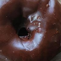 Chocolate-Chocolate Cake Donut · Chocolate Ring Frosted With Chocolate
