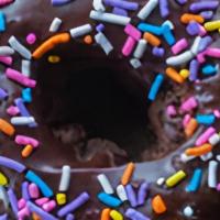 Chocolate Frosted With Sprinkles Raised · Chocolate Frosted With Sprinkles