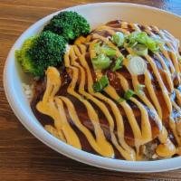 Raging Bull (Chicken) · Our most popular spicy dish. A spicy teriyaki sauce over grilled chicken breast and steamed ...
