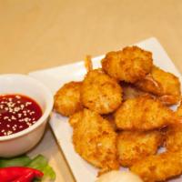 Tôm Chiên Xù / Fried Shrimp (10 Pc Per Order) · Deep fried shrimps use with sweet chili sauce.