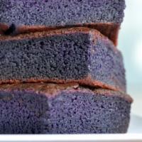 Ube Butter Mochi · Buttery and chewy coconut dessert made with glutinous rice flour and ube!