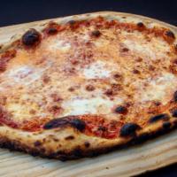 Cheese Pie · Tomato sauce, mozzarella, parmesan, pecorino.