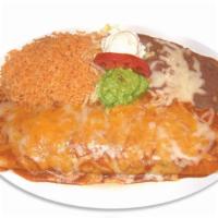 Burrito Plate · Choice of meat, onions, cilantro in a chipotle based sauce. Served with rice & beans, sour c...