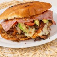 Tortas · Torta bread filled with choice of meat, sauce, lettuce tomato, avocado, cebolla, cilantro an...