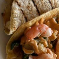 Gobernador Taco (2) (Taco Gobernador) · As special as the originals, poblano pepper, onion and shrimp in a stew with a touch of chip...