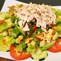 Ranch Salad · includes grilled chicken.