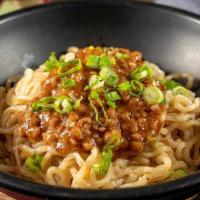 Noodle W/ Minced Pork 肉燥小面 · Simply irresistible! These addicting noodles are mixed with our special spicy pork sauce and...