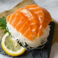Salmon Sashimi · 4 pieces of Sake Sashimi