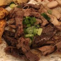 Combination · Rare Steak, Brisket, Flank, Tendon & Tripe.

These items may be served raw or undercooked. C...