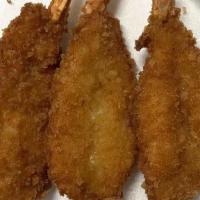 Fried Jumbo Shrimp (3)  · 