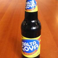 Malta / Vita Malt · Lightly carbonated malted non-alcoholic beverage. Malta is 12oz, Vita Malt is 11.2oz.