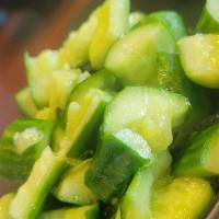 Cucumber Salad 凉拌黄瓜 · Vegan. None Spicy