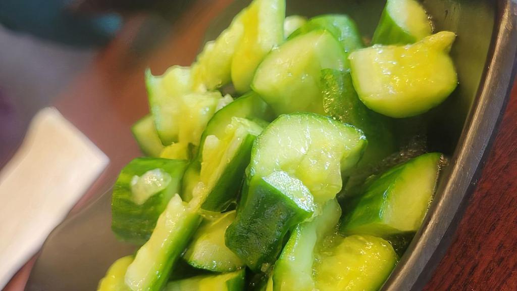 Cucumber Salad 凉拌黄瓜 · Vegan. None Spicy