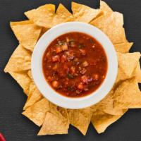 Chips & Salsa · Plain chips with salsa on the side