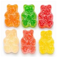 Sour Gummy Bears · Wild sour gummy bears. Your taste buds will not be disappointed! Flavors include cherry, str...