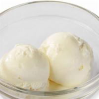 2 Scoops Vanilla Ice Cream · 