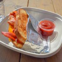 Lobster Grilled Cheese · Cheddar & American Cheese, CK Lobster Meat. Served with Tomato Jam.