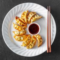 Potsticker · Hungry? Add these to make a complete meal! These fried goodies are made with
chicken and veg...