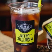 Tamosan - Nitro Coldbrew · Pure, bold; dank deliciousness.