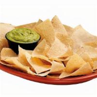 Chips & Guacamole · Freshly prepared corn tortilla chips with handcrafted guacamole.