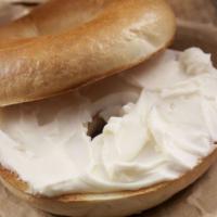 Toasted · With cream cheese