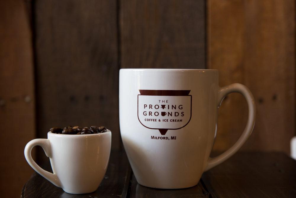 The Proving Grounds Coffee & Ice Cream · Cafes · Breakfast · Sandwiches · Desserts · Coffee