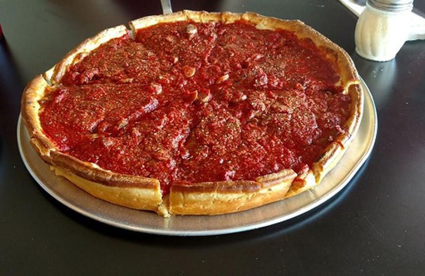 Anthony's Chicago Deep Dish Pizzeria · Pizza · Salad