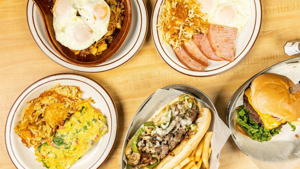 Ktown cafe · Coffee · Sandwiches · Burgers · Breakfast · Salad · American