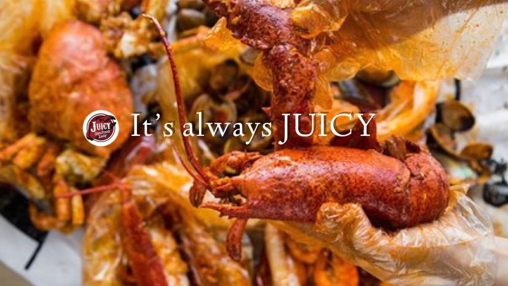 The Juicy Seafood · Seafood · Salad