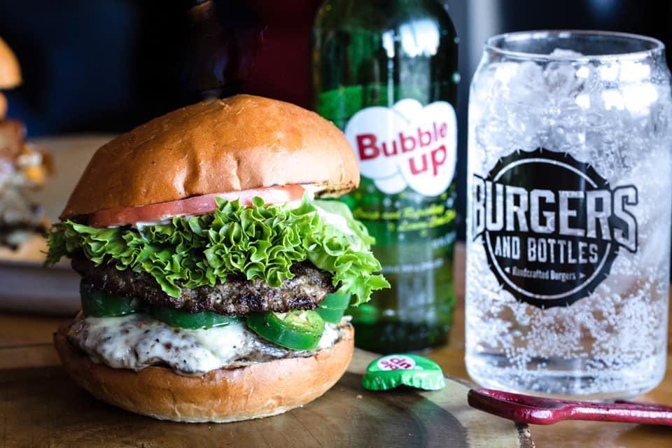 Burgers and Bottles · American · Pizza · Burgers · Sandwiches