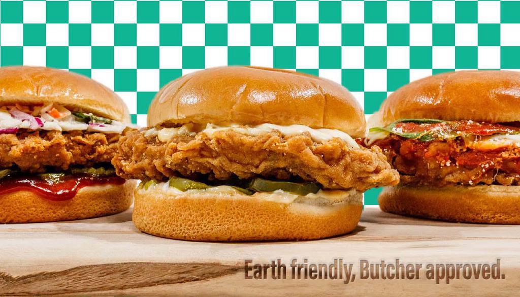 Skinny Butcher's Crazy Crispy Chick'n       [Plant Powered Protein] · Vegetarian · Vegan · Sandwiches · Chicken