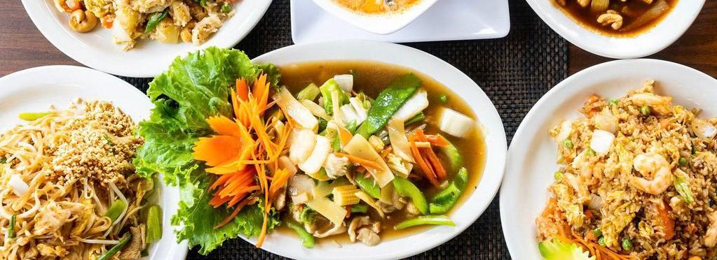 Thai Kitchen · Thai · Indian · Desserts · Soup · Salad