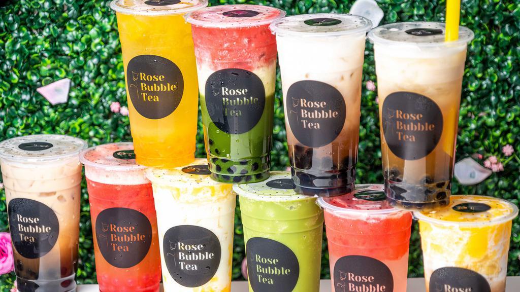 Rose Bubble Tea · Drinks · Smoothie