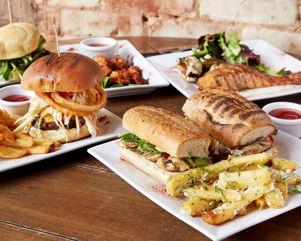 Pappy's · Greek · Chicken · Seafood · Japanese · American · Asian · Sandwiches · Burgers · Desserts