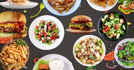 Burgers & Beyond · Burgers · Desserts · American · Salad