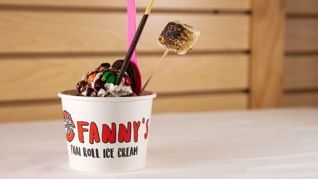 Fanny’s Thai Roll Ice Cream · Desserts · Smoothie · Thai · American
