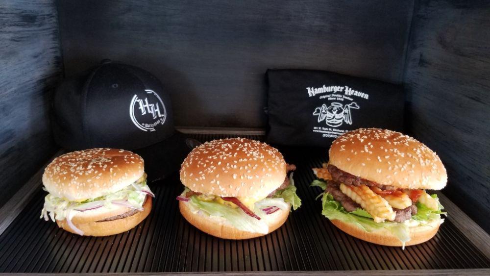 Hamburger Heaven · Sandwiches · Burgers · Desserts · American · Salad
