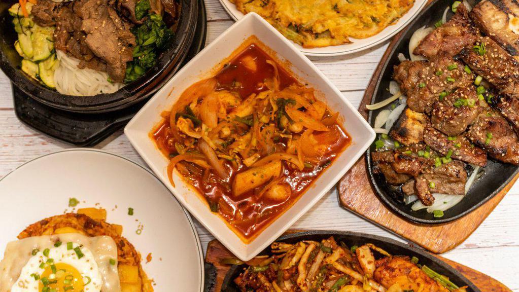 GOGI Korean BBQ · Korean · Soup · Noodles · Salad · Alcohol