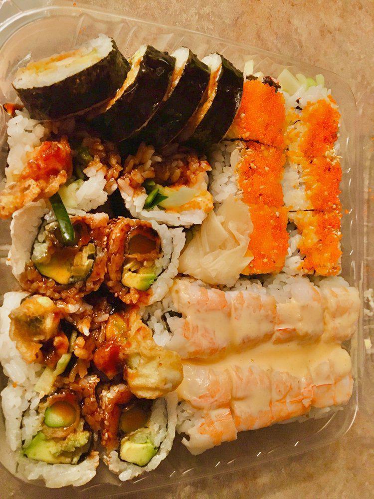 Late Night Thai & Sushi · Sushi · Soup · Noodles · Thai · Chinese · Indian