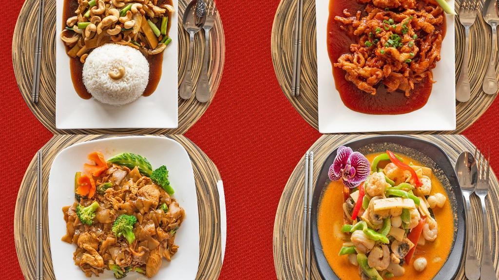 Bangkok Cuisine · Thai · Chinese · Salad · Noodles · Seafood