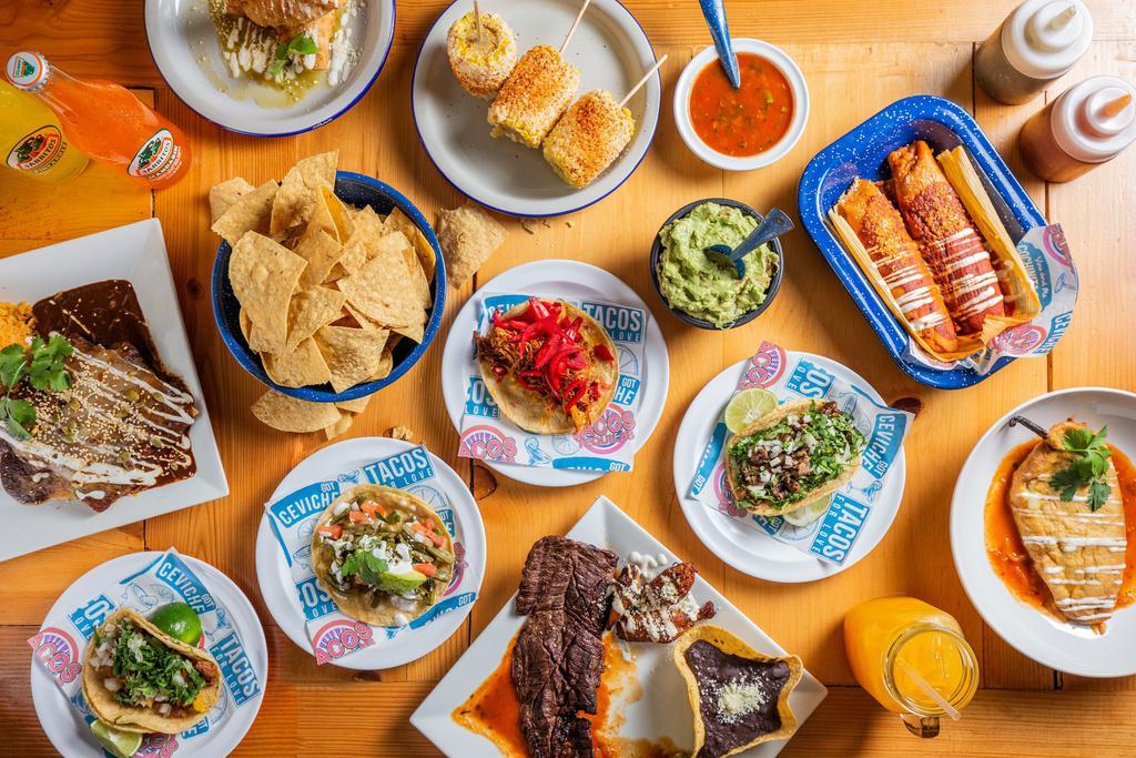 Tacos Tequilas · Mexican · Desserts · Alcohol
